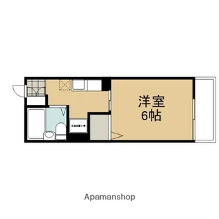 プチハウス松ヶ崎【103号室】の間取り