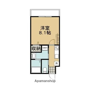 MESA VERDE 御薗橋 A棟【302号室】の間取り