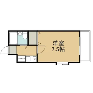 アーバンレジデンス神山台【302号室号室】の間取り