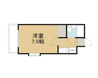 アーバンレジデンス神山台【1階】の間取り