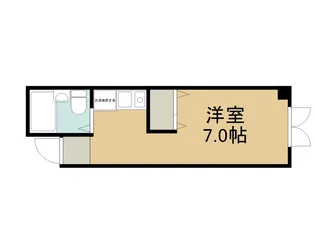 京都府京都市左京区下鴨芝本町【マンション】の間取り