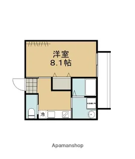 MESA VERDE 北山Ⅱ【101号室】の間取り