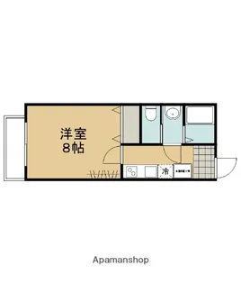 MESA VERDE 北山Ⅱ【303号室】の間取り