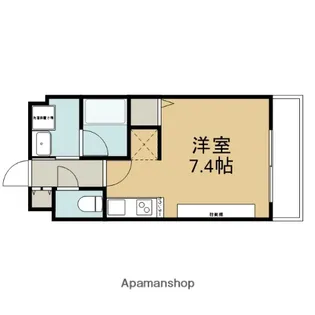 GOOD8 MIRAI 上賀茂【103号室】の間取り
