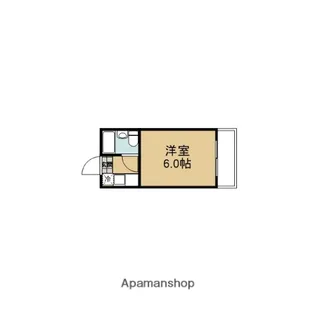 サニーハイツ(大宮)【210号室】の間取り