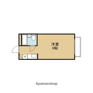サニーハイツ(大宮)【308号室】の間取り