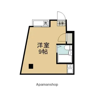 ビュウ御薗【205号室】の間取り