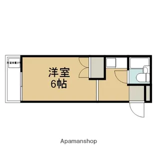 マグノリア館【D号室】の間取り