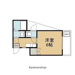 葵ハイツ【206号室】の間取り