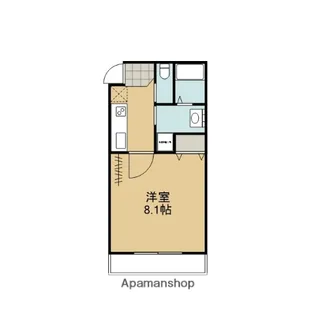 MESA VERDE 北山Ⅲ【302号室】の間取り