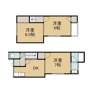 京都府京都市北区上賀茂中ノ坂町【一戸建】の間取り