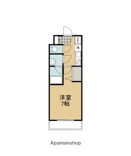 ネクスフィーダ二軒茶屋【2階】の間取り