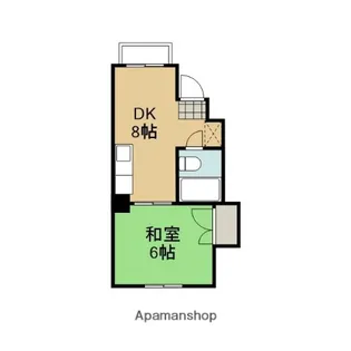 京都府京都市北区小山南上総町【マンション】の間取り