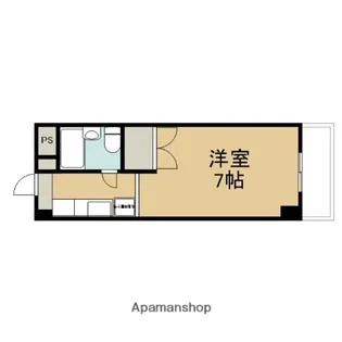 KITANOクレセント【2階】の間取り