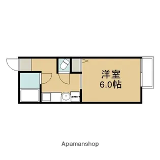 パンションエトワールデュノールⅡ【203号室】の間取り