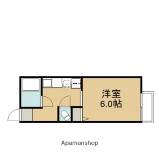パンションエトワールデュノールⅡ【205号室】の間取り