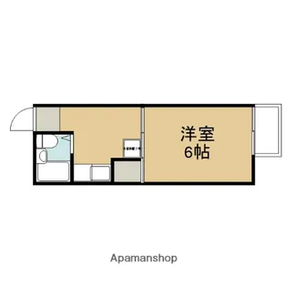 メゾン大戸【205号室】の間取り