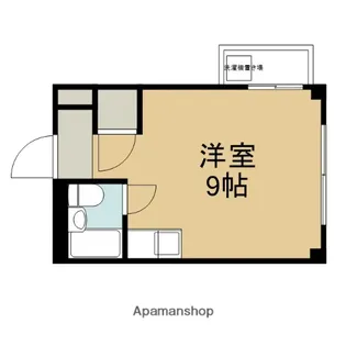 クレストハイツ【303号室】の間取り