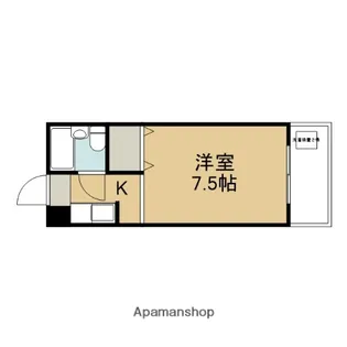 リンデンバウム【202号室】の間取り