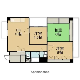 メゾンフジ【201号室】の間取り