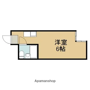 メゾンフジ【303号室】の間取り