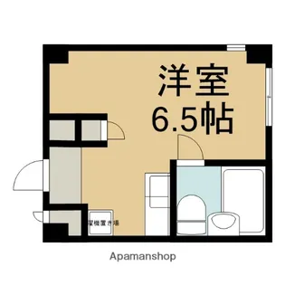 デュ北白川【301号室】の間取り