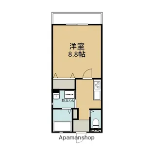 ユアメゾン西賀茂【101号室】の間取り