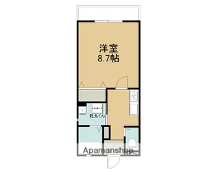 ユアメゾン西賀茂【102号室】の間取り