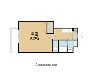 アンシェンヌ紫竹【304号室】の間取り