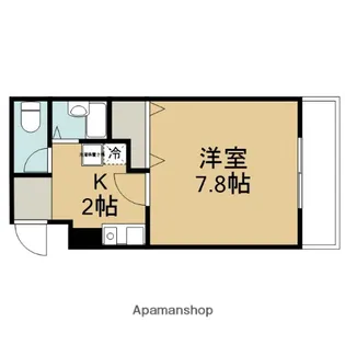 SPROUT(スプラウト)【102号室】の間取り