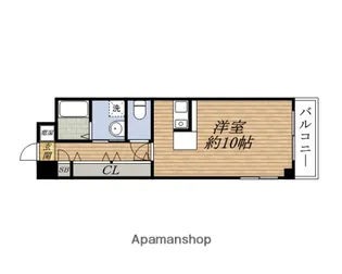 ビスタ江坂東【2階】の間取り