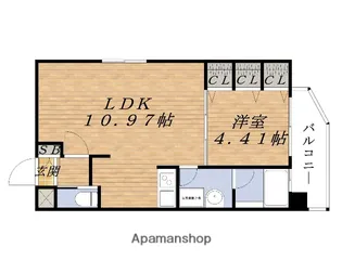 レジディア新大阪Ⅱ(旧 プレジオ新御堂)【5階】の間取り