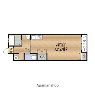 三功ビル【2階】の間取り