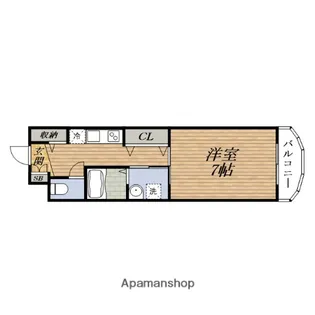 プラシード【1階】の間取り