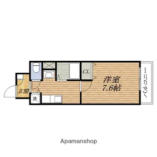 リヴェール【1階】の間取り