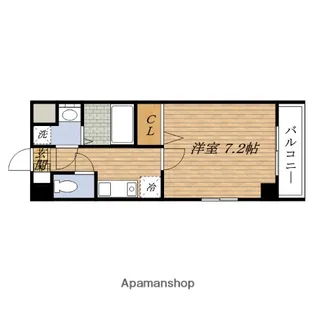 レクシア江坂【401号室】の間取り