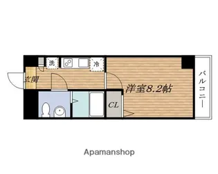 アーデン新大阪【10階】の間取り