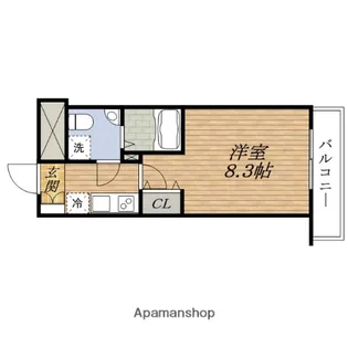 大阪府吹田市垂水町3丁目【マンション】の間取り