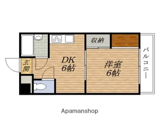 第11関根マンション【3階】の間取り