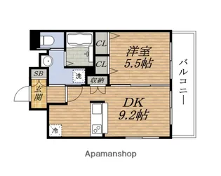 LUXE新大阪Ⅱ【5階】の間取り