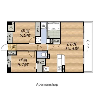 Casa Arietta 【1階】の間取り