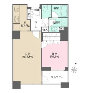 グランフロント大阪オーナーズタワー【20階】の間取り