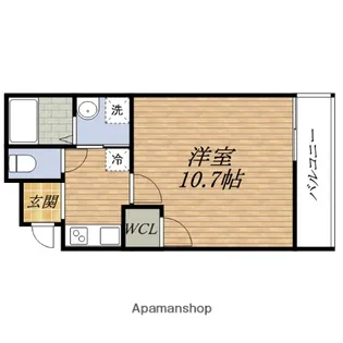 大阪府吹田市寿町1丁目【アパート】の間取り