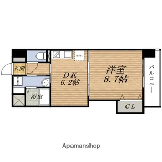 サウスアルカディア【1階】の間取り
