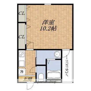 フジパレス三国本町【2階】の間取り