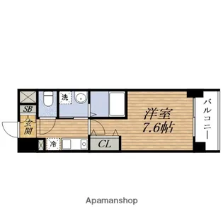 COMFORESPA新大阪【9階】の間取り