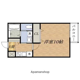 セントレジス新大阪Ⅲ【1階】の間取り