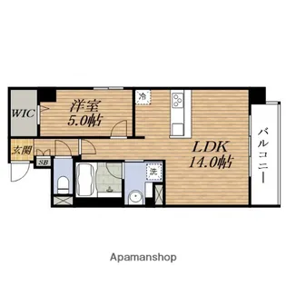 大阪府豊中市利倉東2丁目【マンション】の間取り