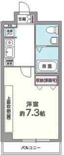 セイワパレス堂島シティ【6階】の間取り