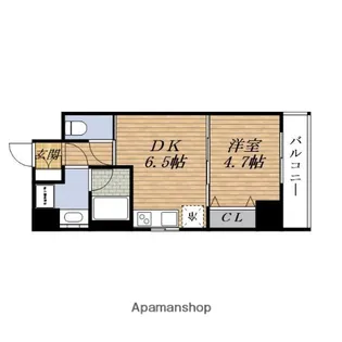 アーバネックス豊中【3階】の間取り